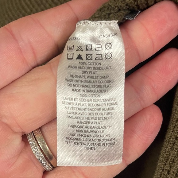 French Connection Green Crewneck Sweater - Picture 4 of 9